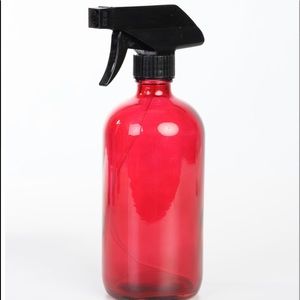 Huge 16 oz scarlet glass spray bottle